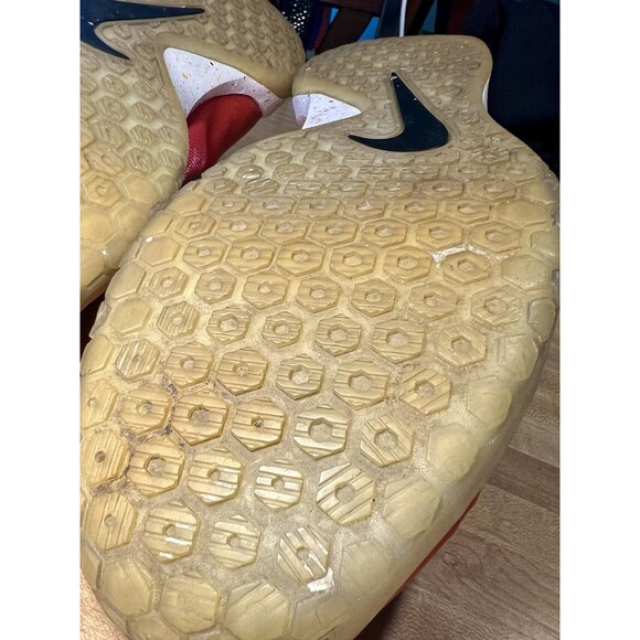 Nike Hyperchase PRM Bright Crimson Silver White Mens Size 10 705369-601 - Picture 14 of 15